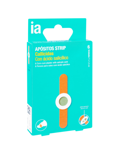 INTERAPOTHEK 6 Apósitos Strip Callicidas Con...