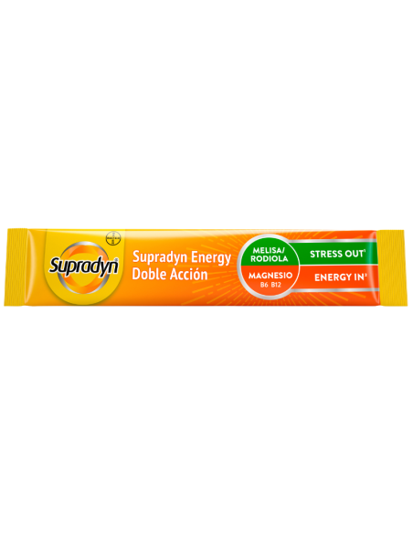 SUPRADYN Energy Doble Acción 20 Sobres Efervescentes