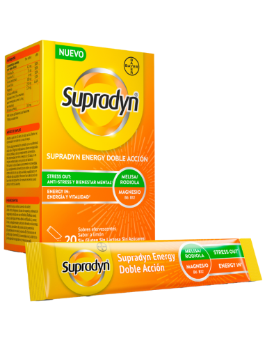 SUPRADYN Energy Doble Acción 20 Sobres...