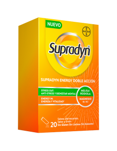 SUPRADYN Energy Doble Acción 20 Sobres Efervescentes 2