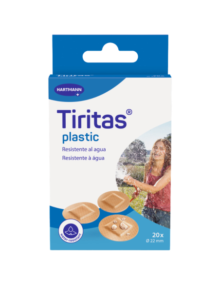 TIRITAS Plastic 20 Unidades de 22 mm