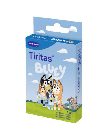 TIRITAS Bluey Surtido 12 Unidades