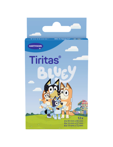 TIRITAS Bluey Surtido 12 Unidades