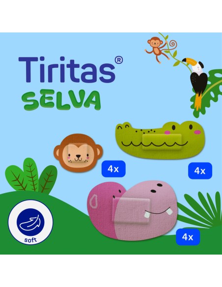 TIRITAS Selva Surtido 12 Unidades