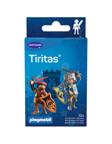 TIRITAS Playmobil Caballeros Surtido 12 Unidades