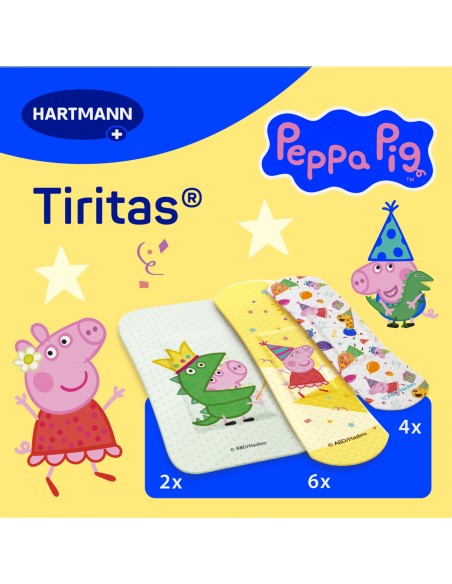 TIRITAS Peppa Pig Surtido 12 Unidades