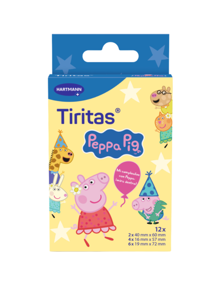 TIRITAS Peppa Pig Surtido 12 Unidades