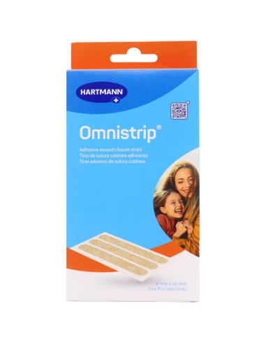 OMNISTRIP Tiras Sutura Cutánea Adhesivas 6 mm x...