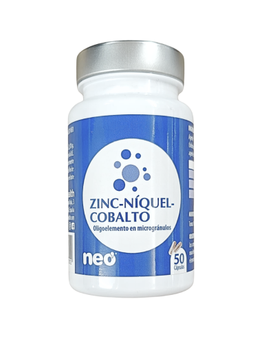 NEO Zinc-Níquel-Cobalto 50 Cápsulas