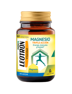 LEOTRON Magnesio Triple Acción 60 Comprimidos