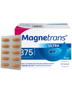 MAGNETRANS Ultra 375 mg Magnesio 50 Cápsulas