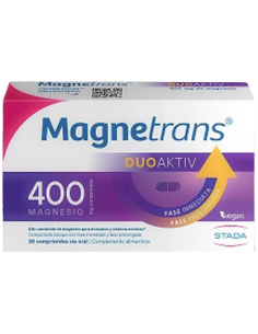 MAGNETRANS DuoAktiv 400 mg Magnesio 20 Comprimidos