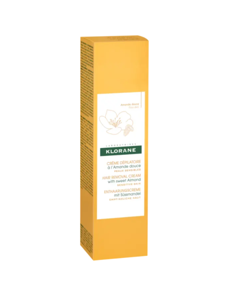KLORANE Crema Depilatoria a la Almendra Dulce 150 ml