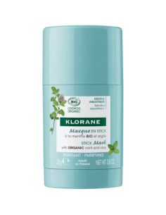 KLORANE Mascarilla en Stick a la Menta Acuática BIO 25g