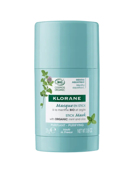 KLORANE Mascarilla en Stick a la Menta Acuática BIO 25g