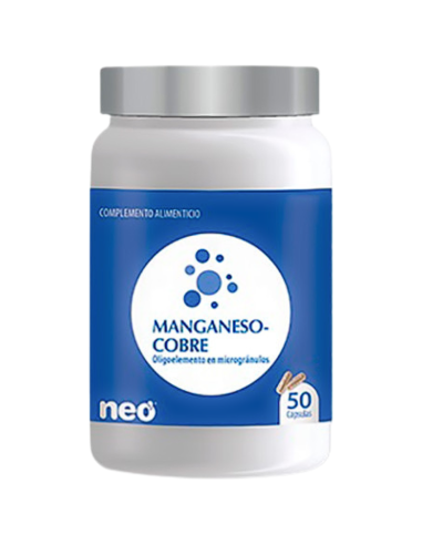 NEO Manganeso-Cobre 50 Cápsulas