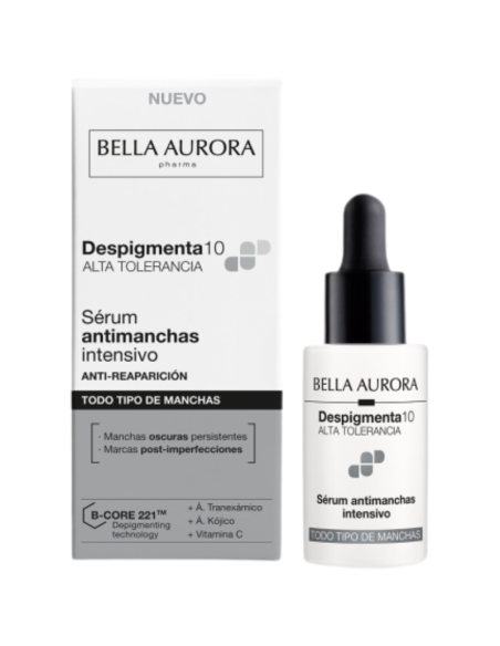 BELLA AURORA Despigmenta10 Alta Tolerancia Sérum Todo Tipo de Manchas 30 ml