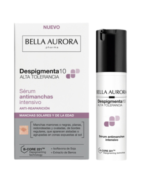 BELLA AURORA Despigmenta10 Alta Tolerancia Sérum Manchas Solares y de la Edad 30 ml