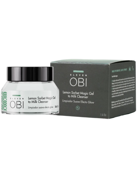 ELEVEN OBI Lemon Sorbet Magic Gel to Milk Cleanser Limpiador Suave Efecto Glow 50 ml