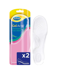 SCHOLL Gel Activ Plantillas Tacones de Uso Diaro 2 Unidades