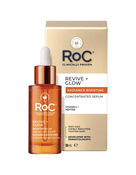 RoC Revive + Glow Booster Iluminador Sérum Concentrado 30 ml