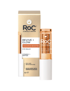RoC Revive + Glow Booster Iluminador Bálsamo Contorno de...