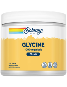 SOLARAY Glycine 1000 mg/dosis Polvo 400g