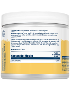 SOLARAY Glycine 1000 mg/dosis Polvo 400g 2
