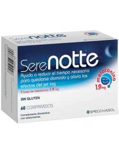 SERENOTTE Melatonina 1,9 mg 60 Comprimidos Masticables