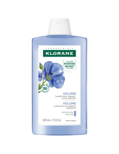 KLORANE Volumen Champú Envolvente & Voluminizador al Lino...