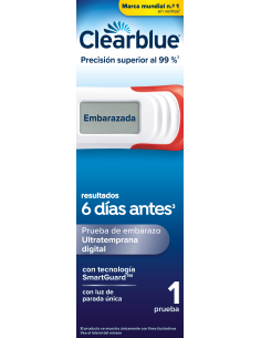 CLEARBLUE Prueba de Embarazo Ultratemprana Digital