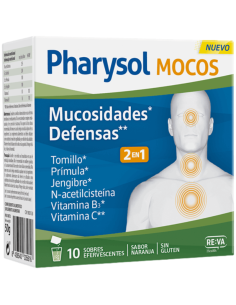 PHARYSOL Mocos 10 Sobres Efervescentes