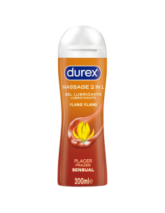DUREX Massage 2 en 1 Gel Lubricante Ylang Ylang Placer...