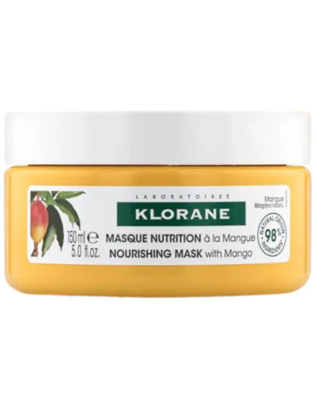 KLORANE Mascarilla Nutritiva al Mango 150 ml