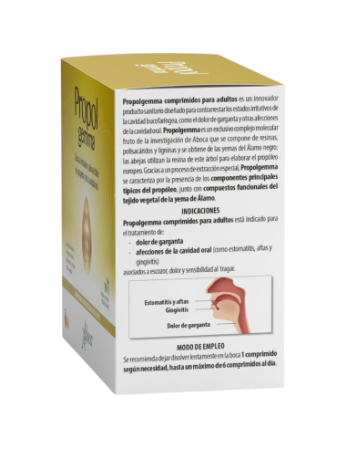 ABOCA Propolgemma Sabor Cítrico 20 Comprimidos