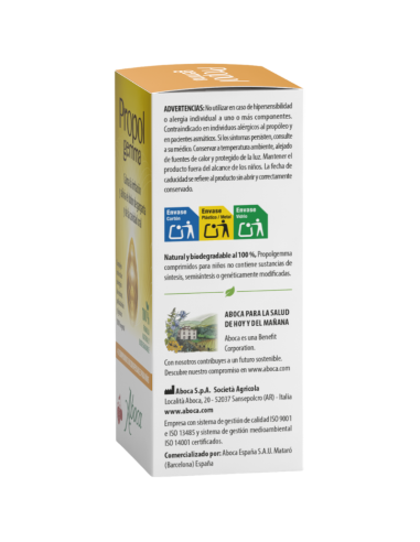 ABOCA Propolgemma Niños Sabor Cereza y Fresa 45...