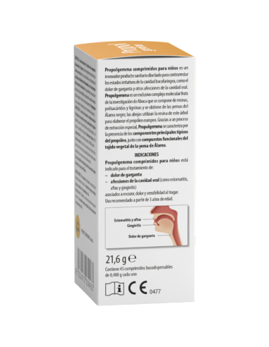 ABOCA Propolgemma Niños Sabor Cereza y Fresa 45...