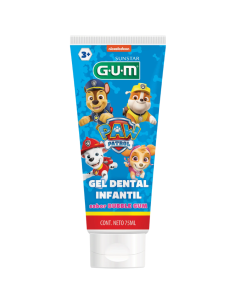 GUM Gel Dental Infantil Patrulla Canina Sabor Bubble Gum...