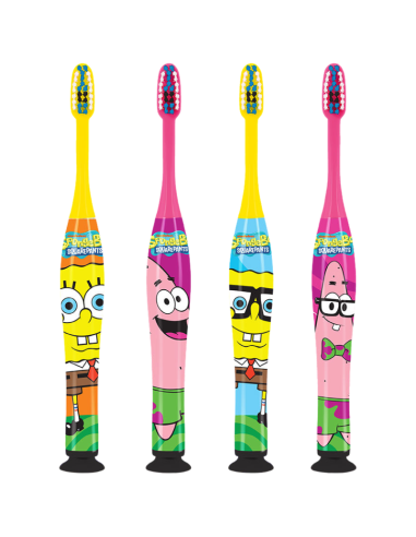 GUM Cepillo Dental Bob Esponja Suave Compacto...