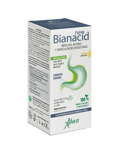 ABOCA Neobianacid Sabor Limón 70 Comprimidos
