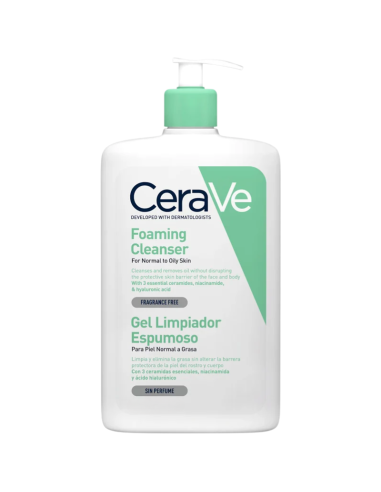 CeraVe Gel Limpiador Espumoso 976 ml