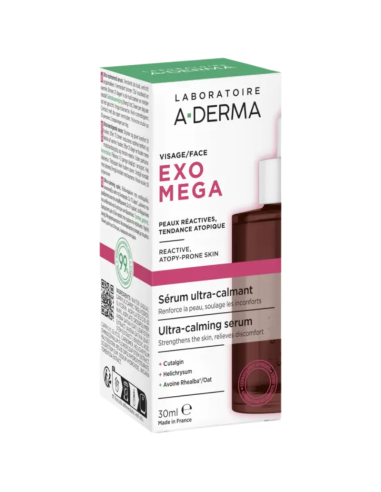A-DERMA Exomega Sérum Ultracalmante 30 ml