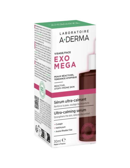 A-DERMA Exomega Sérum Ultracalmante 30 ml
