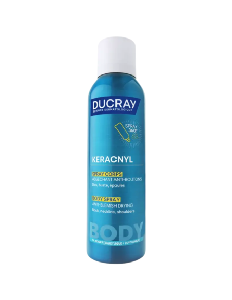 DUCRAY Keracnyl Spray Cuerpo 150 ml