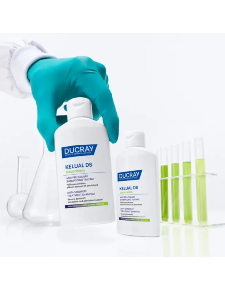 DUCRAY Kelual DS Sebocontrol Anticaspa Champú de Tratamiento 100 ml