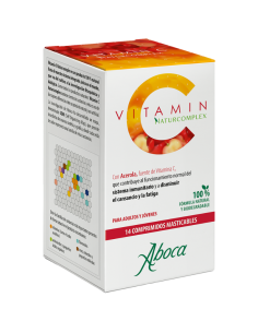 ABOCA Vitamina C NaturComplex Sabor Cítricos 14 Comprimidos