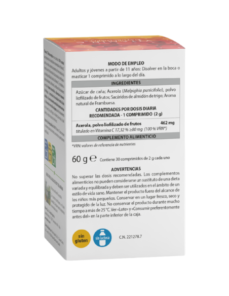 ABOCA Vitamina C NaturComplex Sabor Cítricos 30 Comprimidos