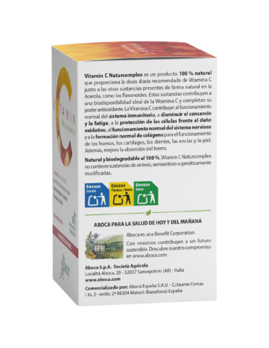 ABOCA Vitamina C NaturComplex Sabor Cítricos 30...