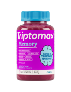 TRIPTOMAX Memory Sabor Fresa-Manzana 60 Gummies