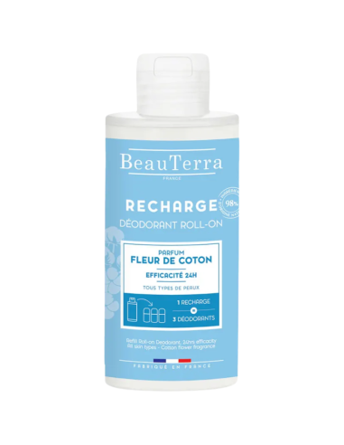 Beauterra Recarga Desodorante Roll-on Flor De Algodón 150 Ml